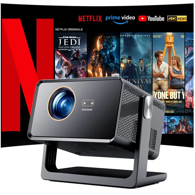 Wolfang WP04 vidéoprojecteur portable home cinéma