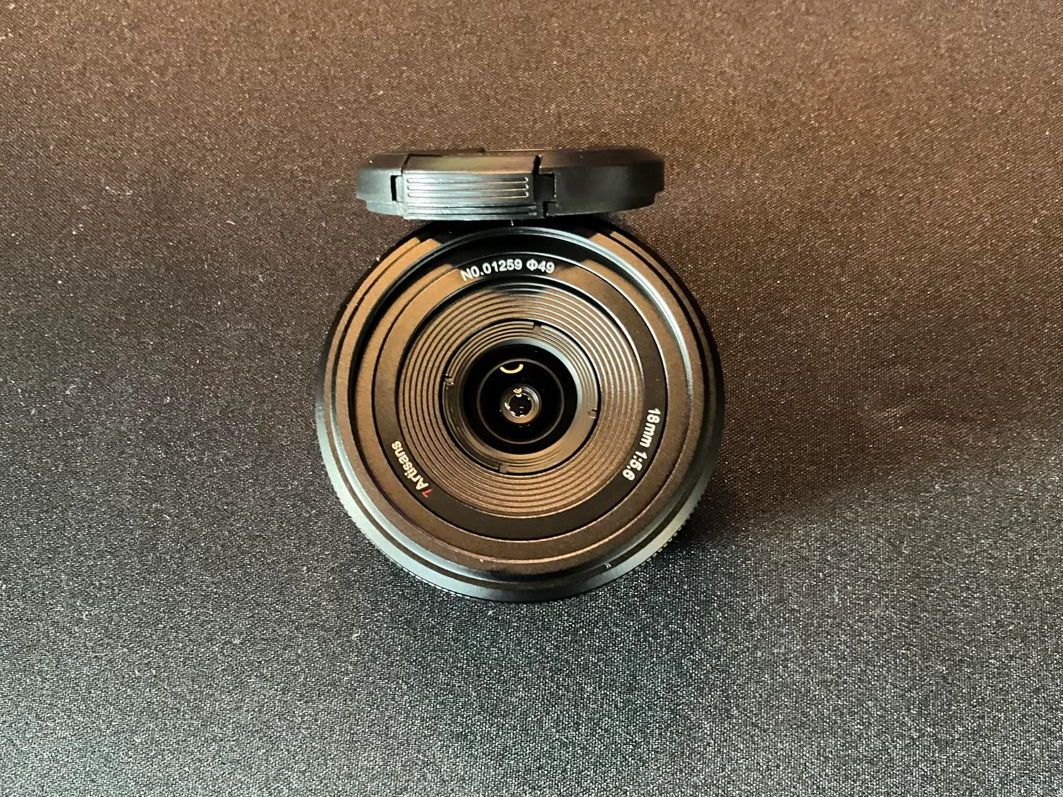 7Artisans 18mm F5.6 objectif Sony E pancake noir